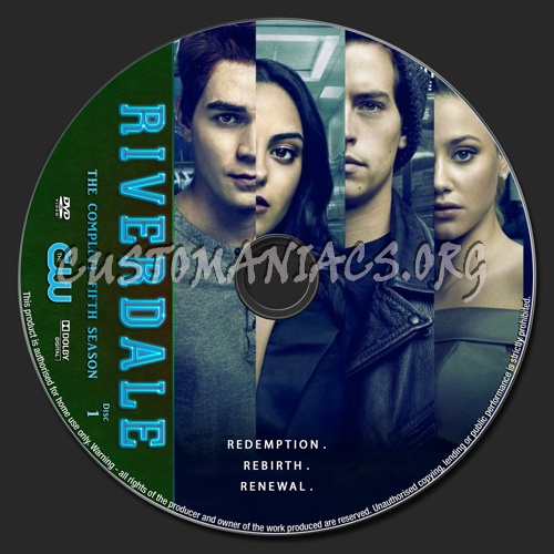 Riverdale Season 5 dvd label