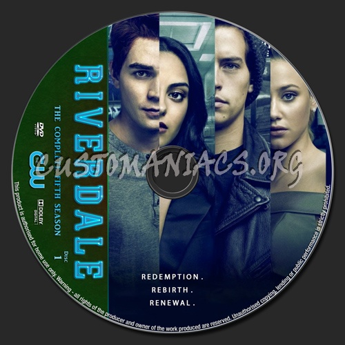Riverdale Season 5 dvd label