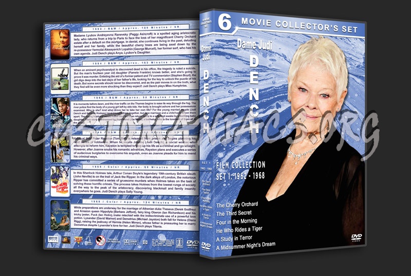 Judi Dench Filmography - Set 1 (1962-1968) dvd cover