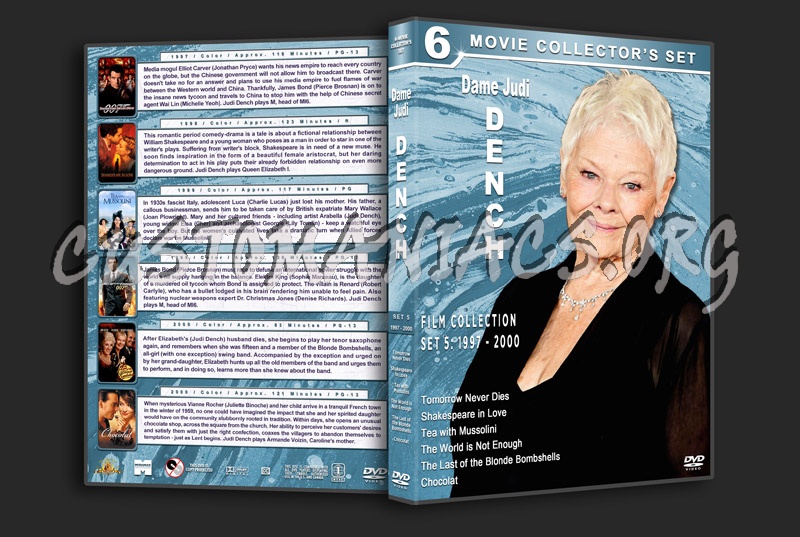 Judi Dench Filmography - Set 5 (1997-2000) dvd cover