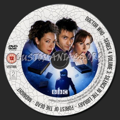 Doctor Who Series 4 Disc 3 dvd label