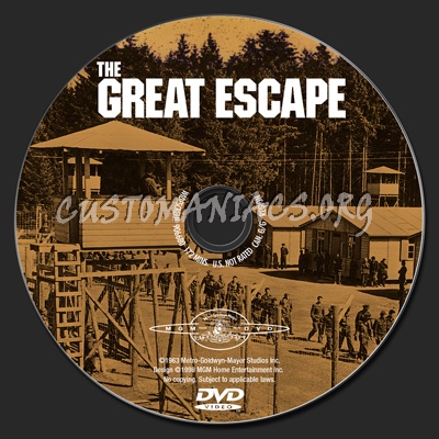 The Great Escape dvd label