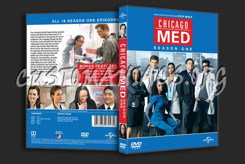 Chicago Med Season 1 dvd cover