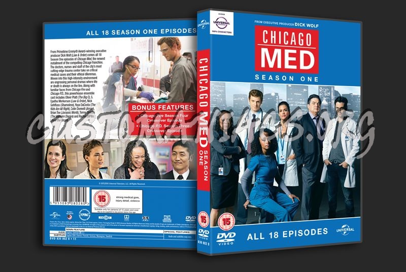 Chicago Med Season 1 dvd cover