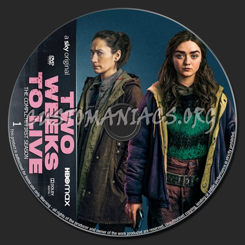 Two Weeks To Live Season 1 dvd label