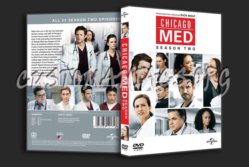 Chicago Med Season 2 dvd cover