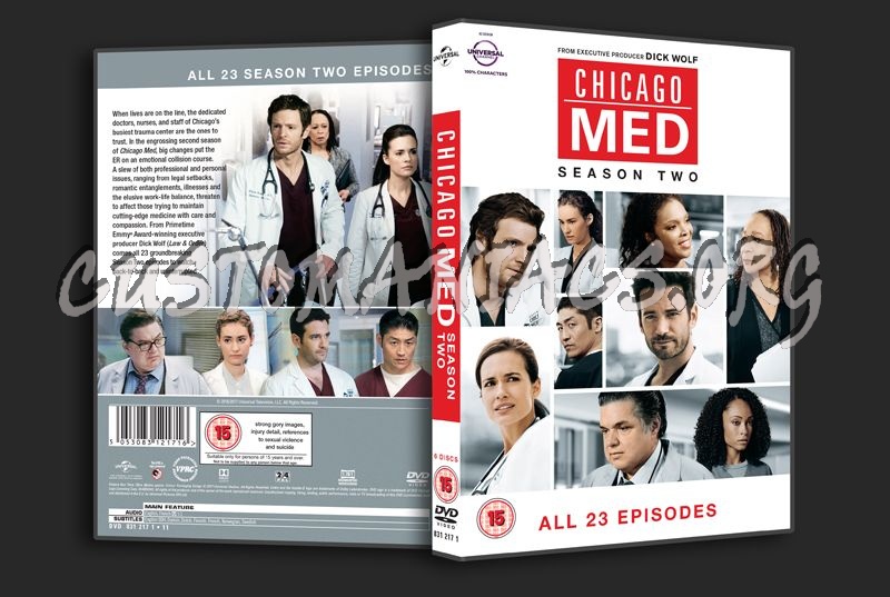 Chicago Med Season 2 dvd cover