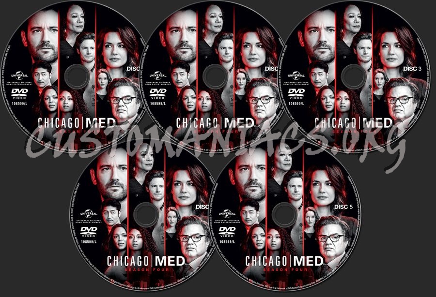 Chicago Med Season 4 dvd label