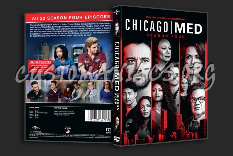 Chicago Med Season 4 dvd cover