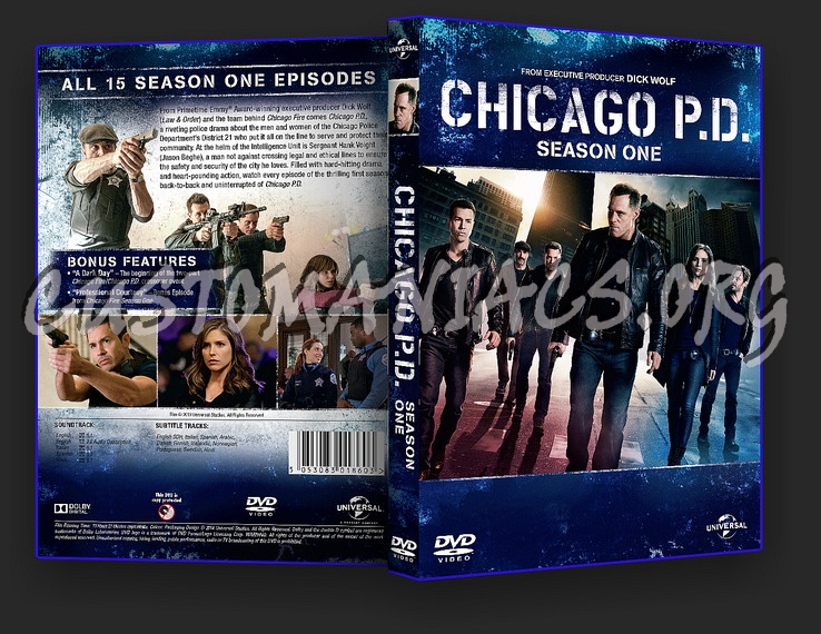Chicago PD Season 1 dvd cover