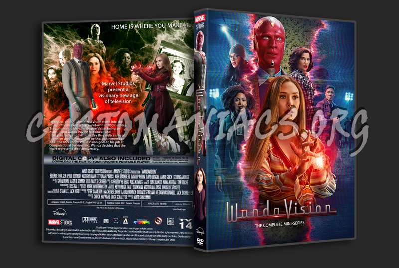 Wanda Vision Season 1 dvd cover