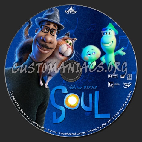 Soul dvd label