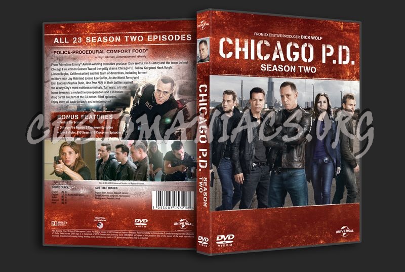 Chicago PD Season 2 dvd cover