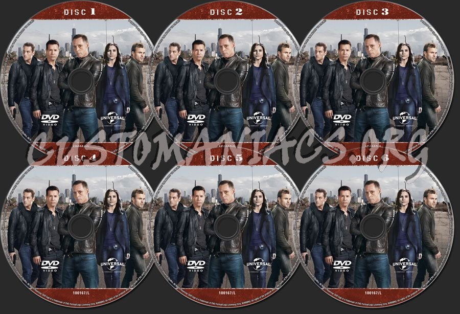 Chicago PD Season 2 dvd label