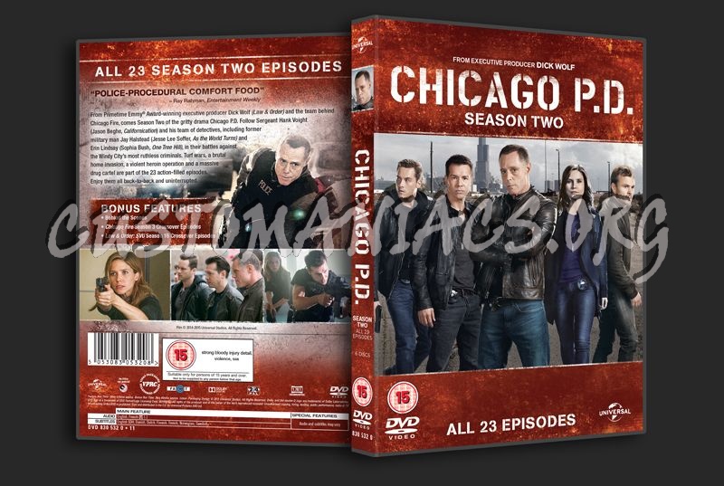 Chicago PD Season 2 dvd cover