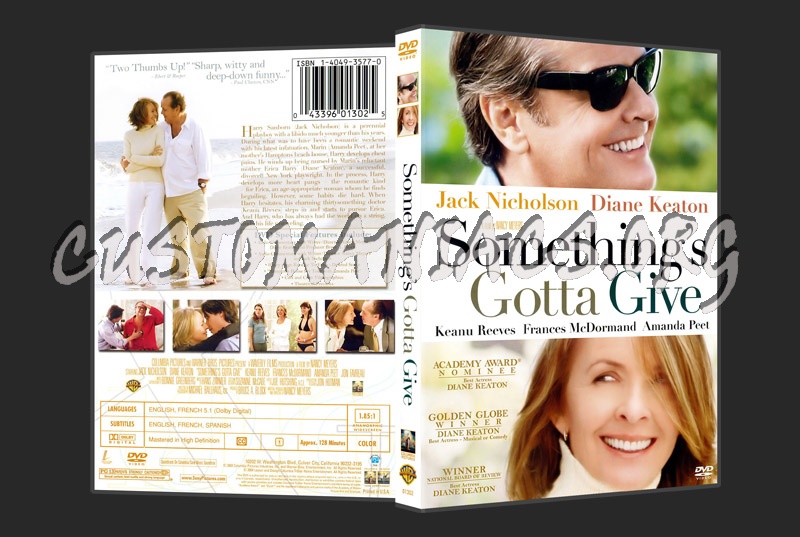 Something's gotta give dvd cover