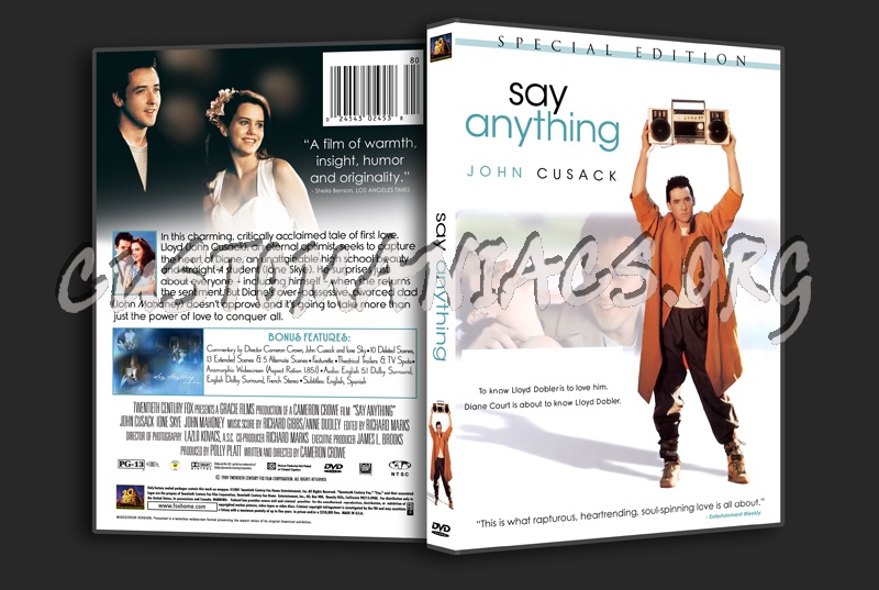 Say Anything dvd cover