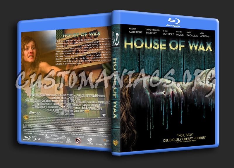 House of Wax blu-ray cover