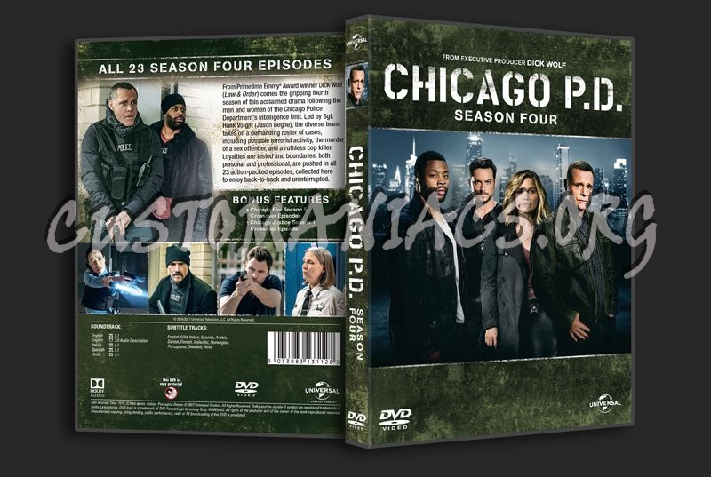 Chicago PD Season 4 dvd cover