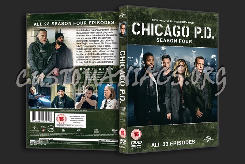 Chicago PD Season 4 dvd cover