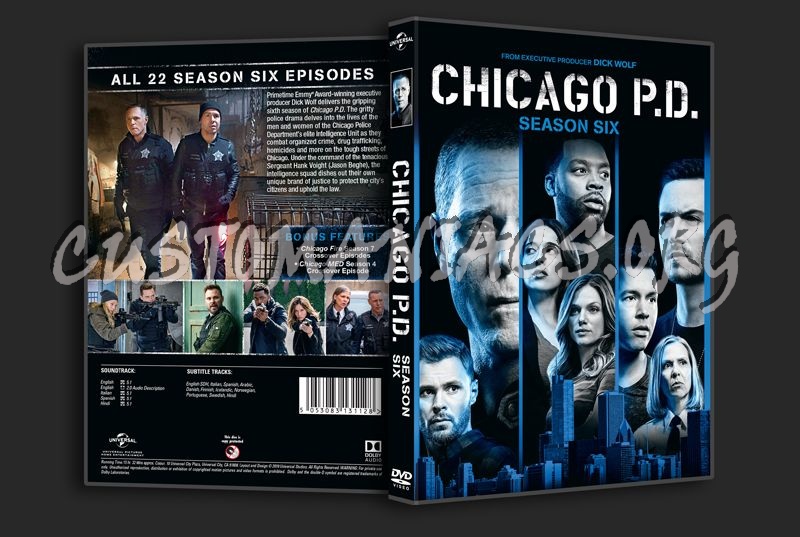 Chicago PD Season 6 dvd cover