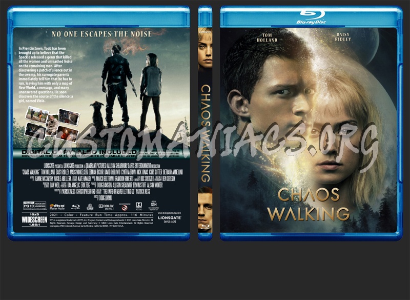 Chaos Walking blu-ray cover