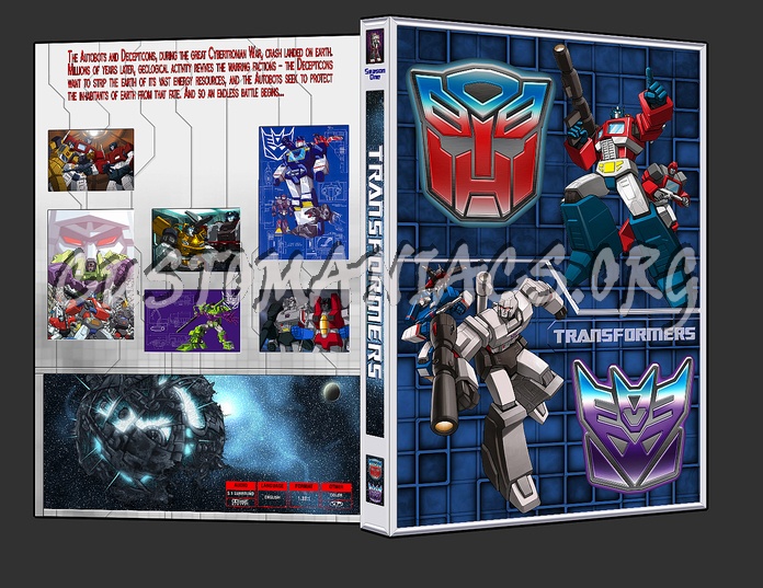 Transformers Season 1 dvd cover