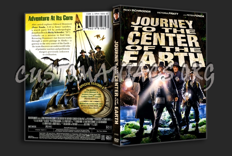 Journey to the Center of the Earth dvd cover