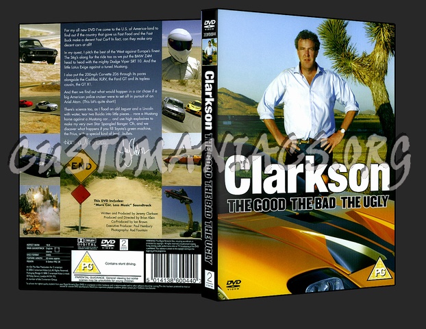 Clarkson The Good The Bad The Ugly dvd cover