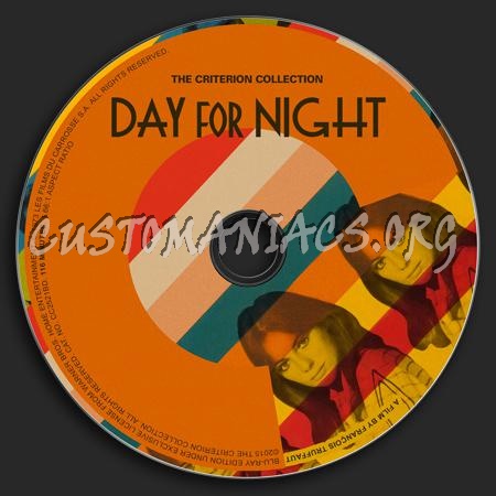 769 - Day For Night dvd label