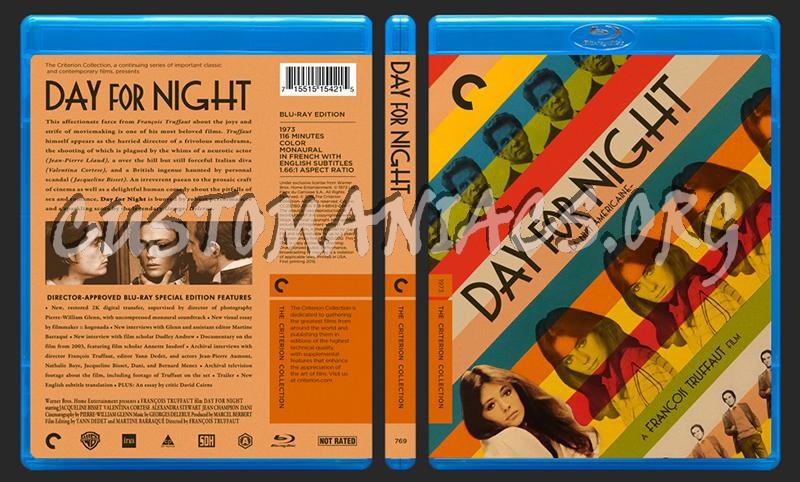 769 - Day For Night blu-ray cover