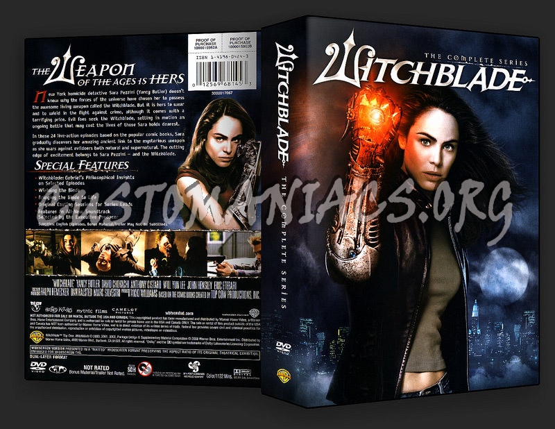 Witchblade The Complete Series dvd cover