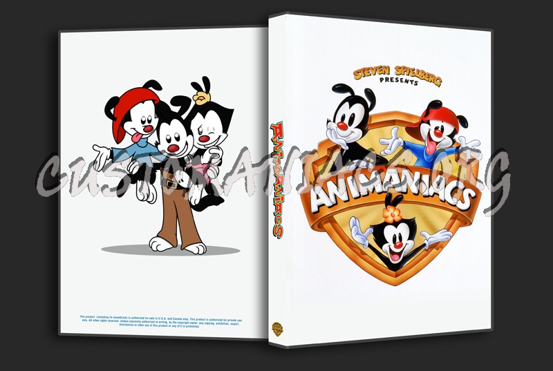 Animaniacs Steelbook dvd cover