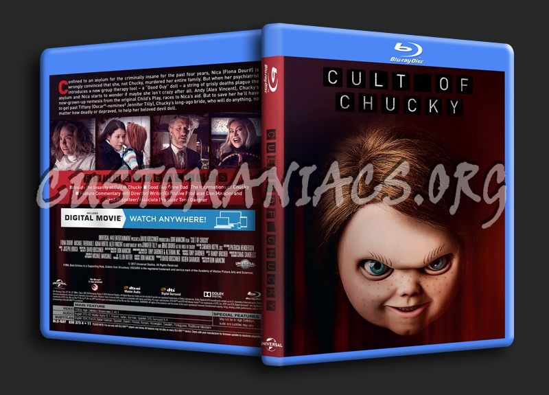 Cult of Chucky blu-ray cover