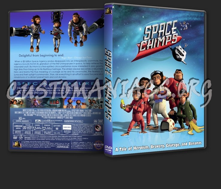 Space Chimps dvd cover