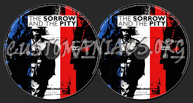 The Sorrow and the Pity dvd label