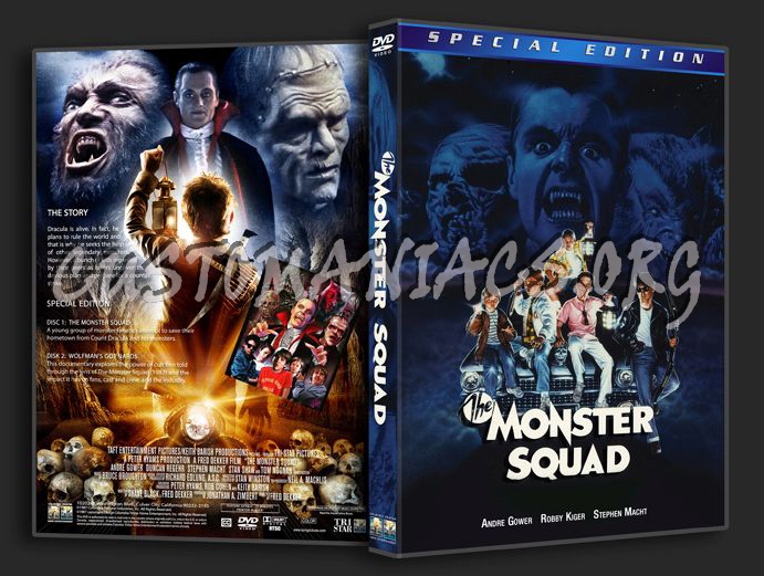 The Monster Squad (1987) dvd cover