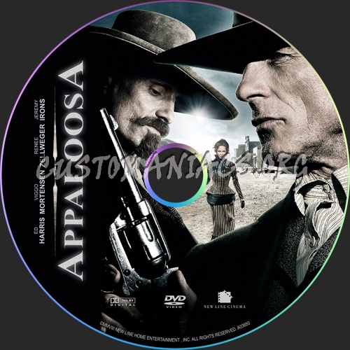 Appaloosa dvd label