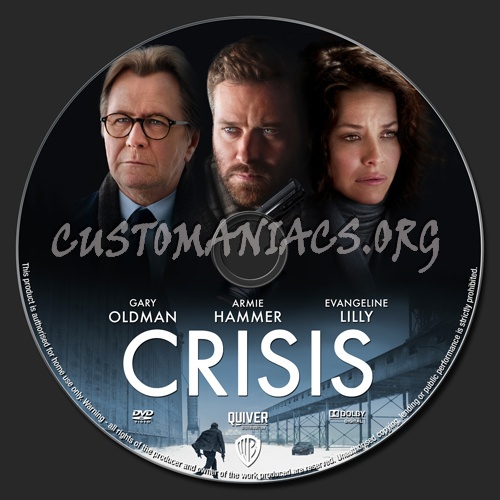 Crisis dvd label