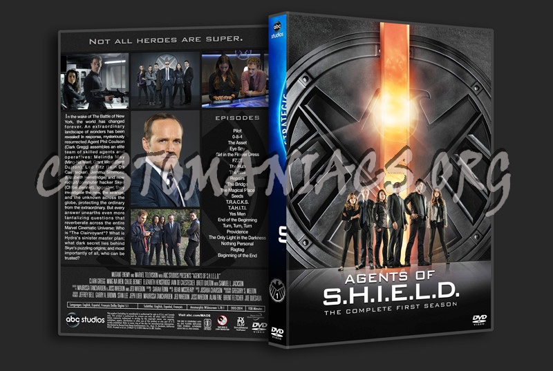 Agents of S.H.I.E.L.D. - Seasons 1-7 dvd cover