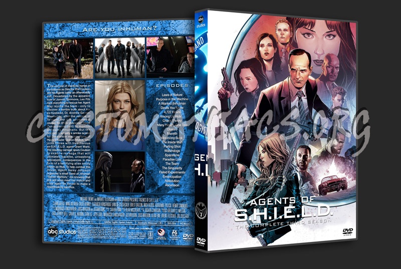 Agents of S.H.I.E.L.D. - Seasons 1-7 dvd cover