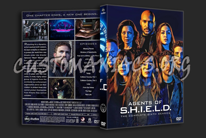 Agents of S.H.I.E.L.D. - Seasons 1-7 dvd cover