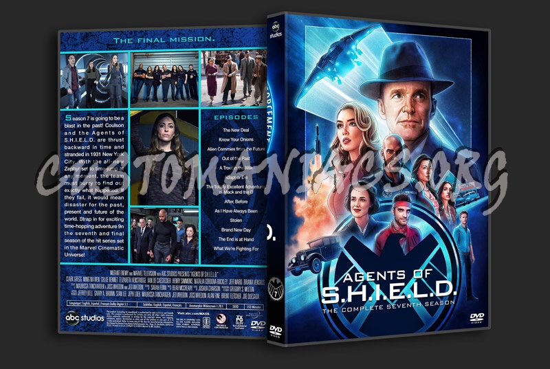 Agents of S.H.I.E.L.D. - Seasons 1-7 dvd cover