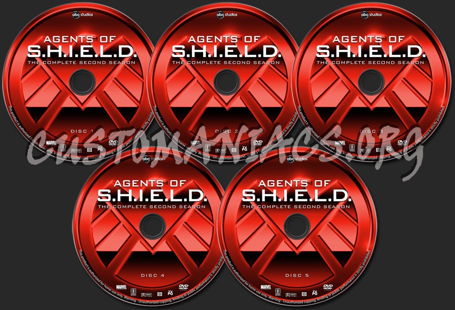 Agents of S.H.I.E.L.D. - Season 2 dvd label