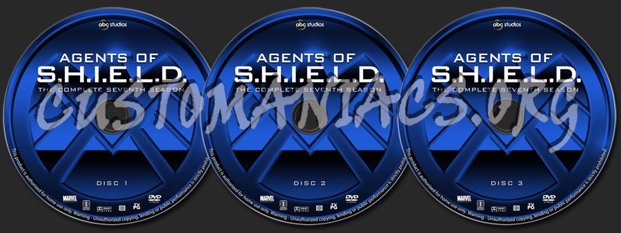 Agents of S.H.I.E.L.D. - Season 7 dvd label