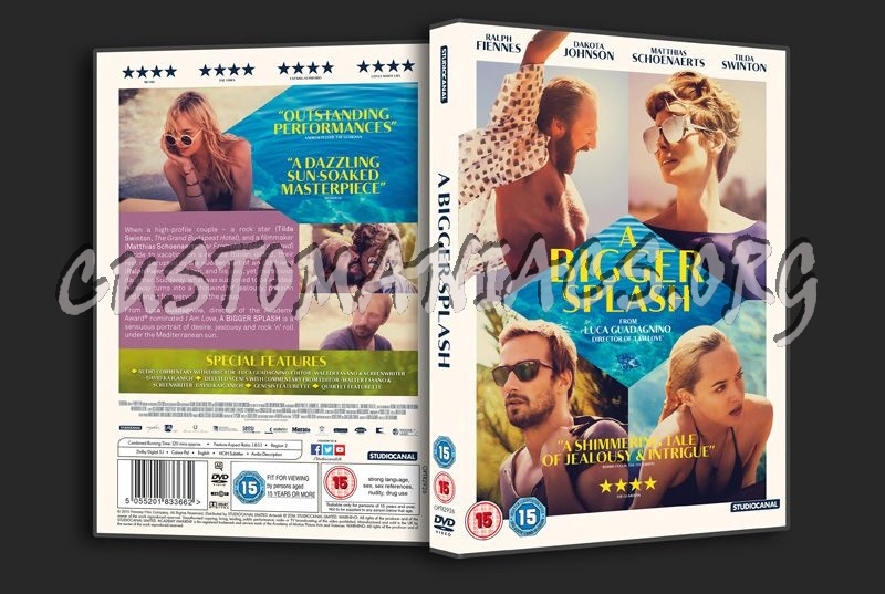 A Bigger Splash dvd cover