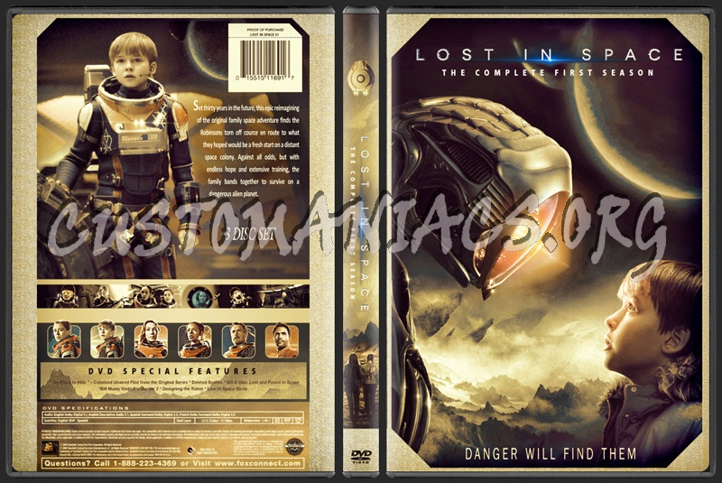 Lost in Space (Season 1) dvd cover