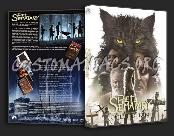 Pet Sematary Collection dvd cover