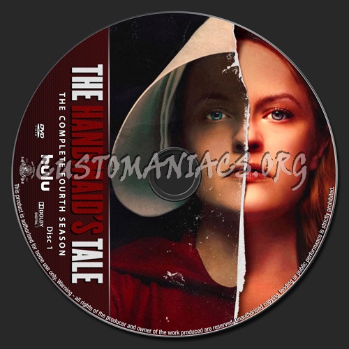 The Handmaid's Tale Season 4 dvd label