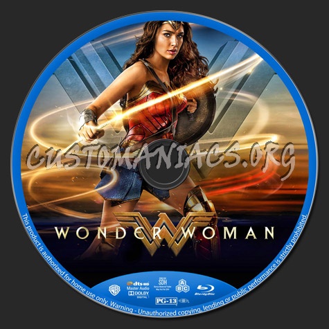 Wonder Woman blu-ray label - DVD Covers & Labels by Customaniacs, id ...